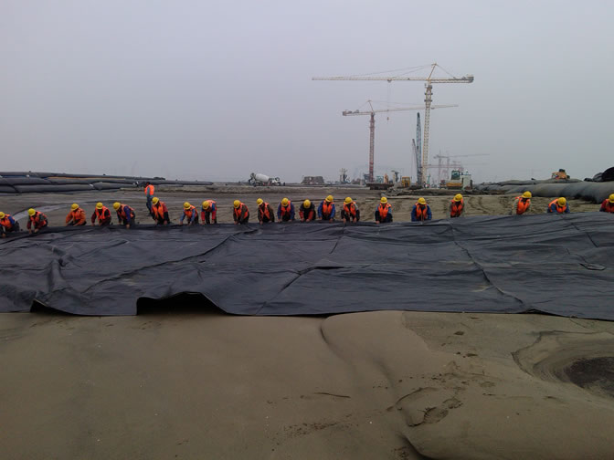 滬通鐵路長江大橋HTQ-1標臨時工程記實報告